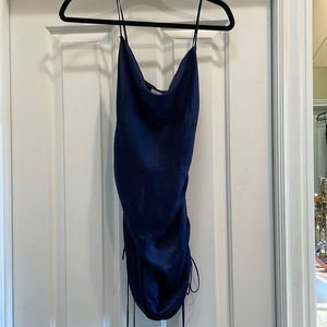 Aritzia only ruched slip dress never been worn tags still attached. Sold out